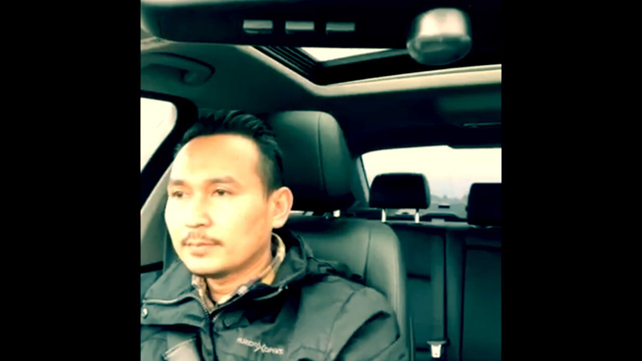 On my way home from work