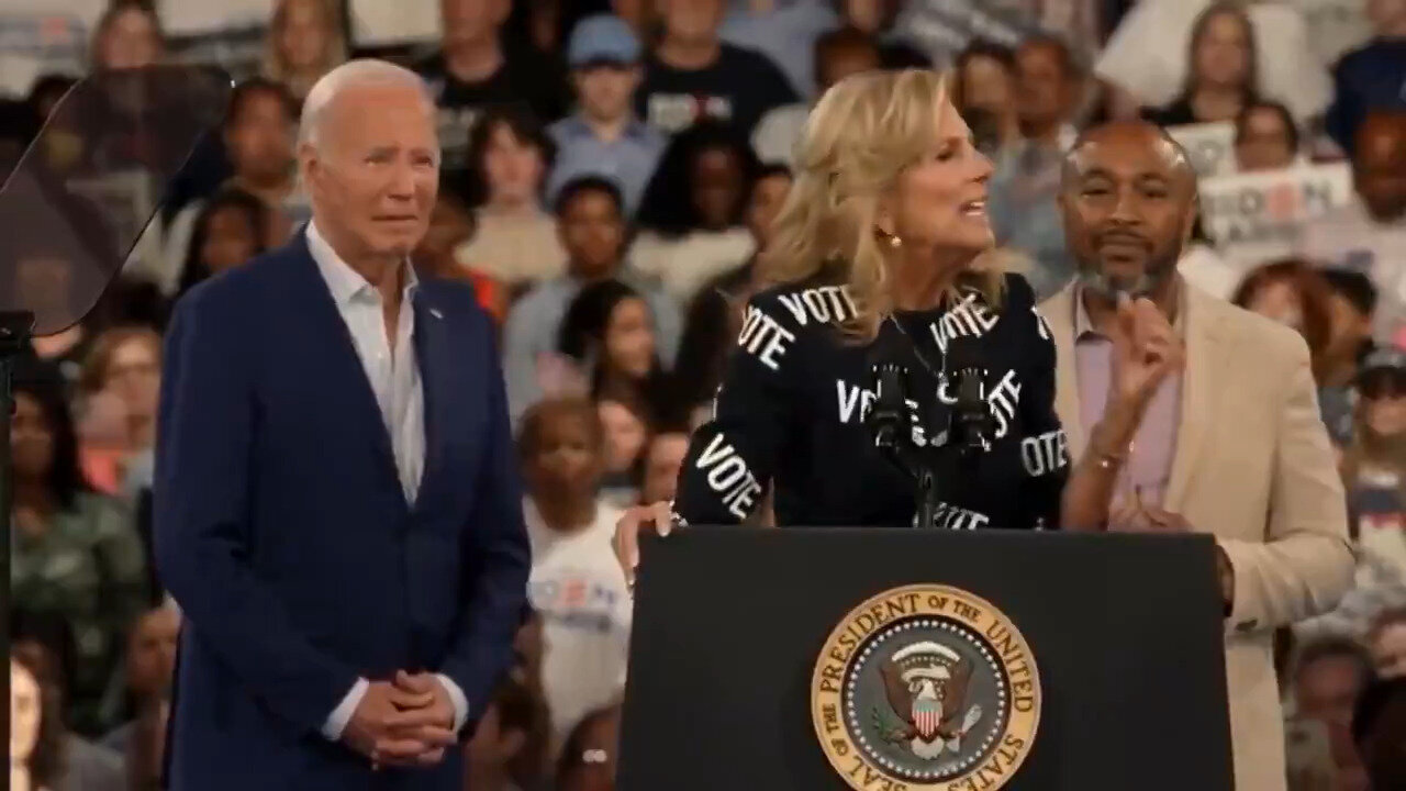 Dr. Jill Biden Campaigns Hard For First Lady In North Carolina