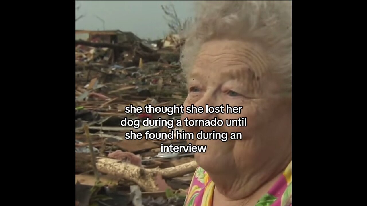 She Thought She Lost Her Dog During A Tornado