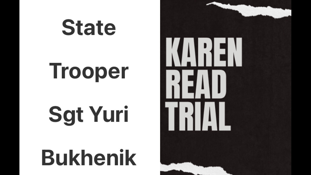 Killer Karen Read: Sgt Yuriy Bukhenik Describes His Arrival At Dighton On 29th January 2022