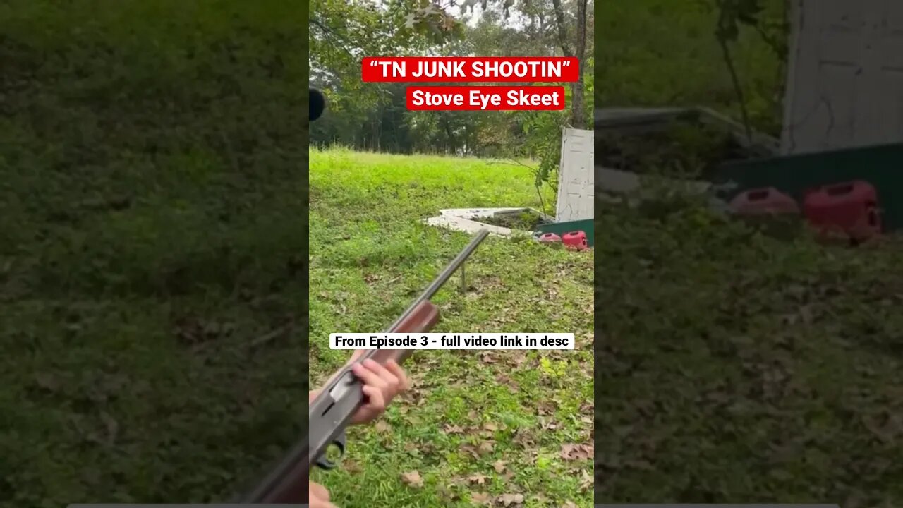 Junkin Out: Stove Eye Skeet Shootin in Tennessee #shorts #skeet