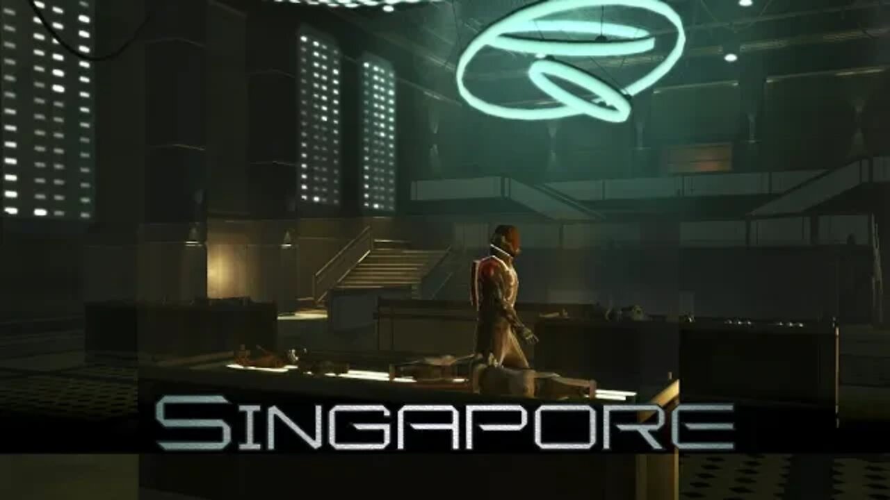 Deus Ex: Human Revolution - Singapore Facility Labs [Ambient+Stress] (1 Hour of Music)