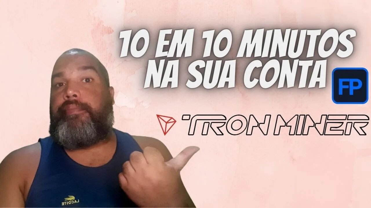 TRON MINER | GANHE CRIPTOMOEDA DE 10 EM 10 MINUTOS