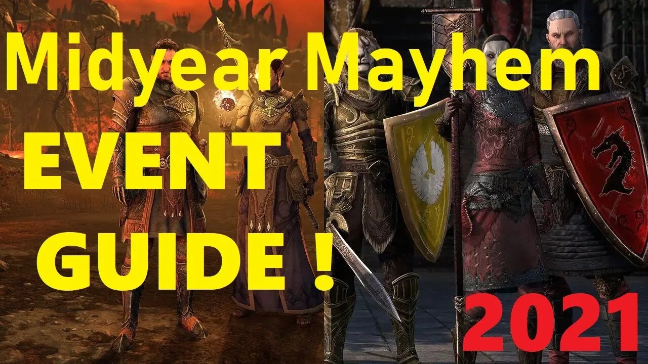ESO Midyear Mayhem Event Guide JUNE! - (Personality Morph!) Elder Scrolls Online