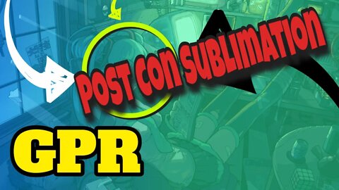 GPR - Post Con Sublimation