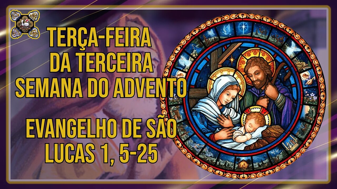 Comentários ao Evangelho da Terça-feira da Terceira Semana do Advento Lc 1, 5-25