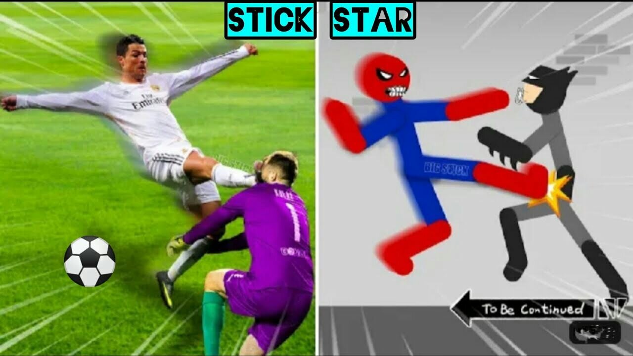 Futbol vs Stickman _ Best Falls _ Stickman Dismounting epic and funny moments