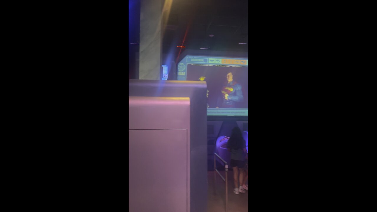 Justice League Battle For Metropolis Queue Area Six Flags Over Texas
