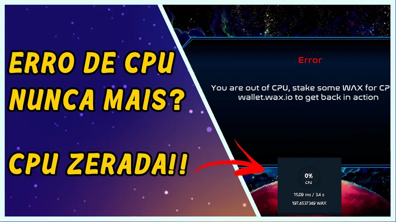 CPU zerada, corre pra minerar em Alien Worlds!