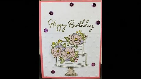 Birthday Cake Card