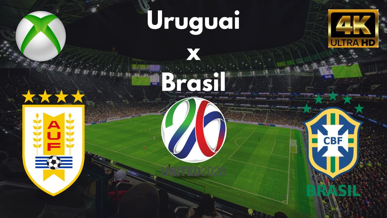 FIFA 23: Uruguai x Brasil (Eliminatória Sulamericana da Copa do Mundo 2026) Xbox Series X