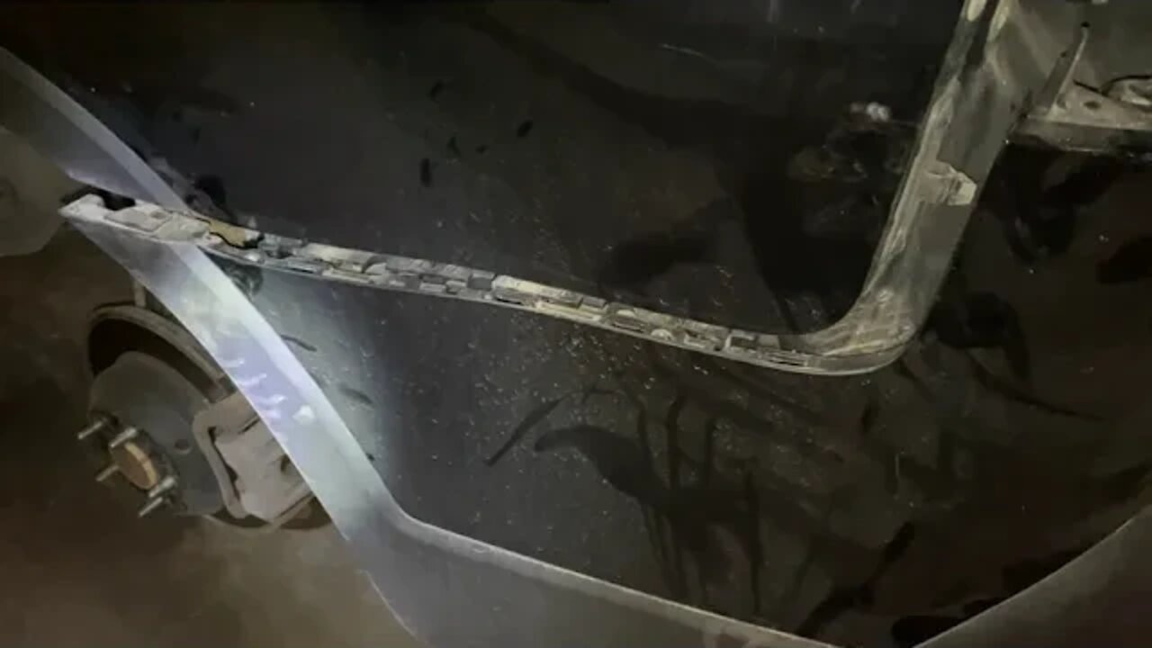 2011 2012 2013 Kia Sorento replacing rear bumper