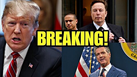 Trump Makes Shocking Elon Musk Announcement - Gavin Newsom Just Screwed Up Big!!