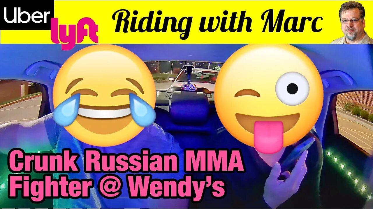 Crazy Drunk Russian Uber Passenger at Wendy's Drive Thru