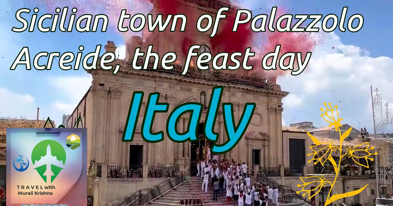 Sicilian town of Palazzolo Acreide, the feast day #Italy 🇮🇹 #Sicily