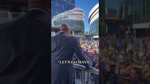 Chuck had a message for the fans in San Francisco