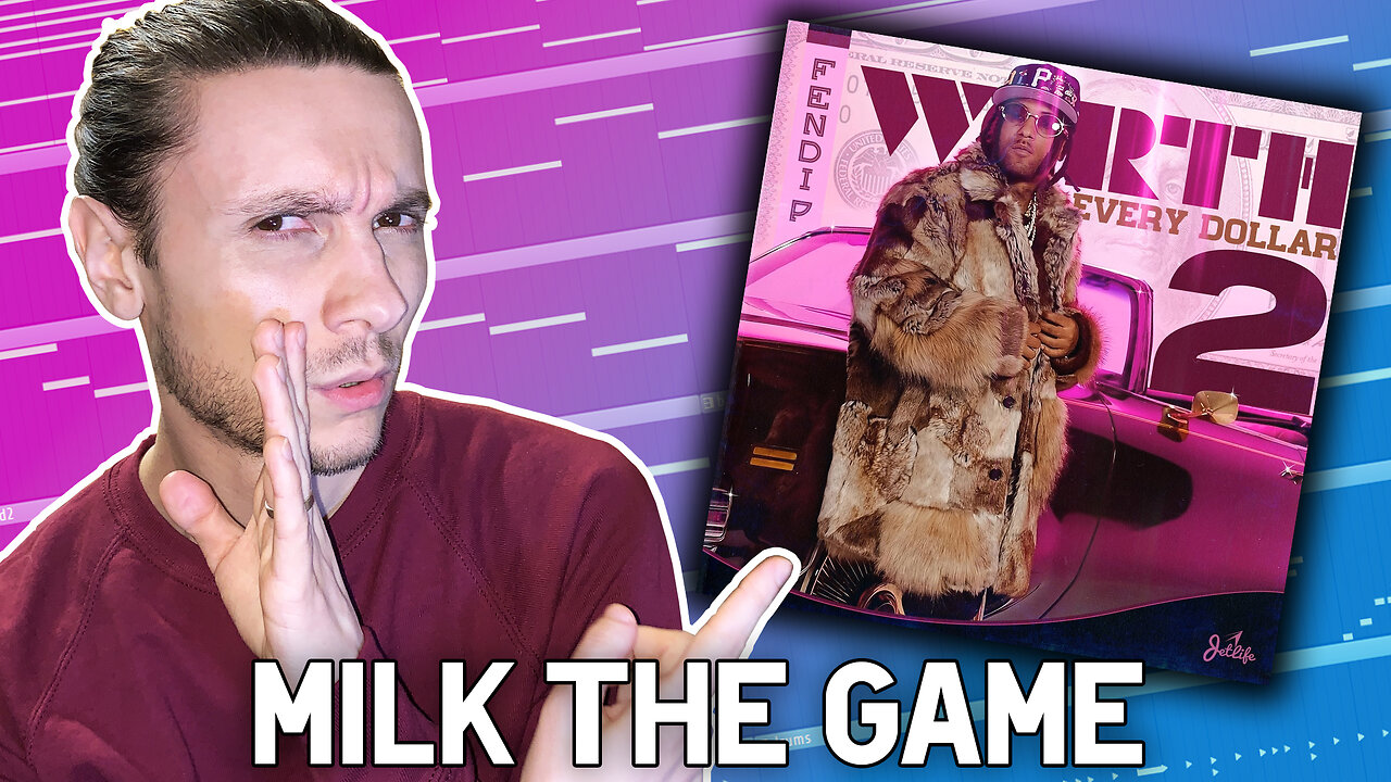 How i made a melody for "MILK THE GAME" by FENDI P