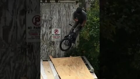 I Turned Trash Into A Wall Ride! #short