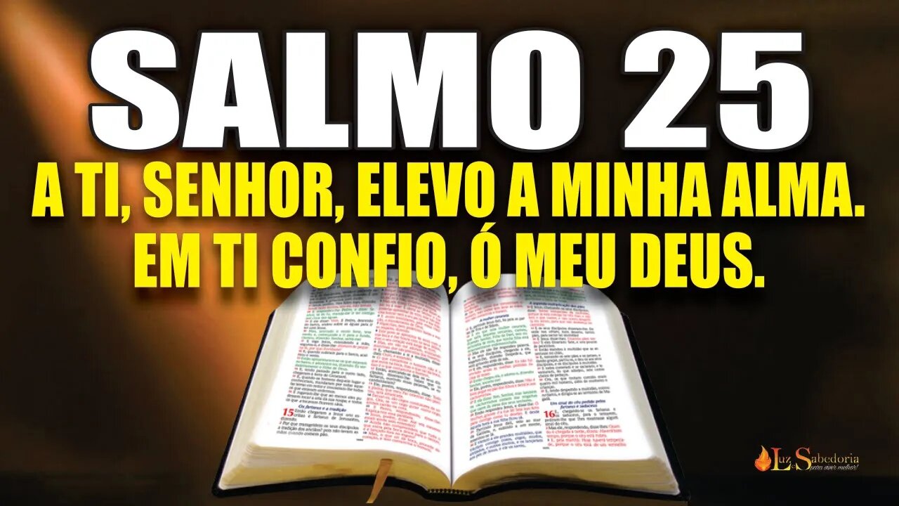 Livro dos Salmos da Bíblia: Salmo 25