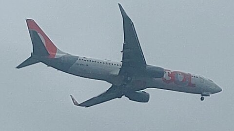 Boeing 737-800 PR-VBG coming from Brasília