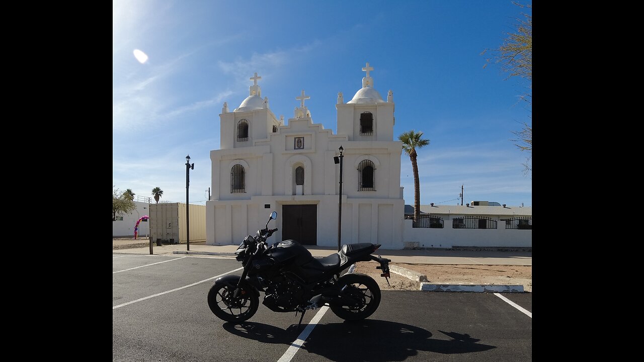 Motorcycle City Tour: Guadalupe, Arizona