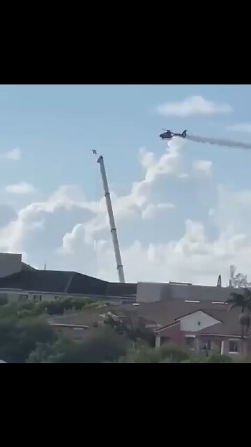 Police helicopter crash in Florida today