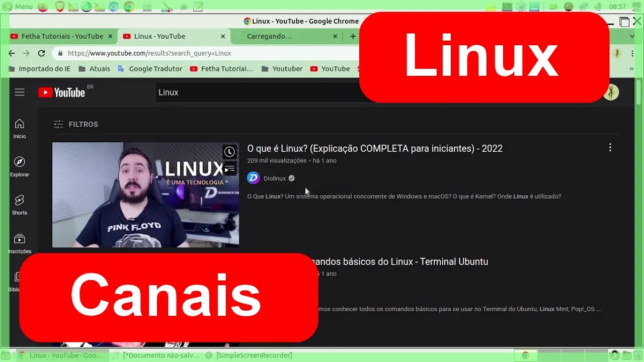 Canais sobre Linux e Distros Brasileiras