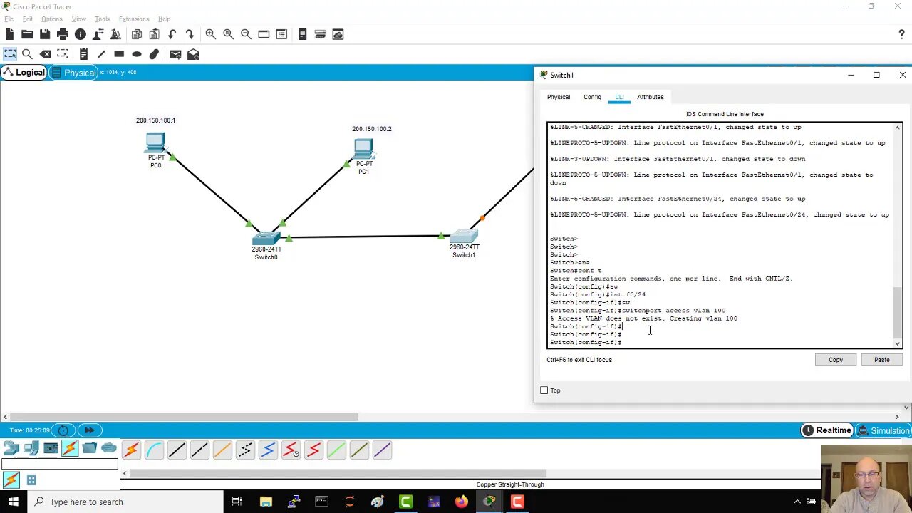 Packet Tracer Trunks