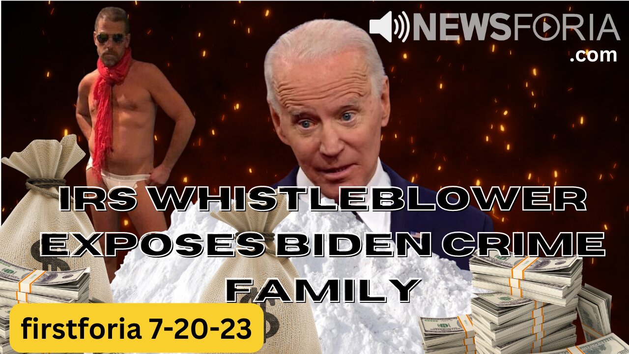 IRS Whistleblower Exposes Biden Crime Family - Listen