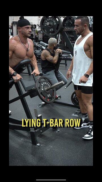 Laying T-Bar Rows - The Flexing Academy