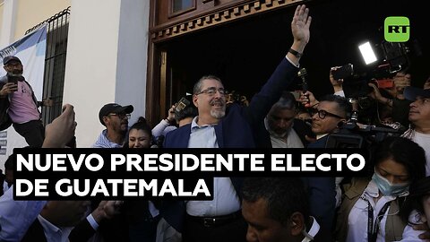 Bernardo Arévalo, nuevo presidente electo de Guatemala