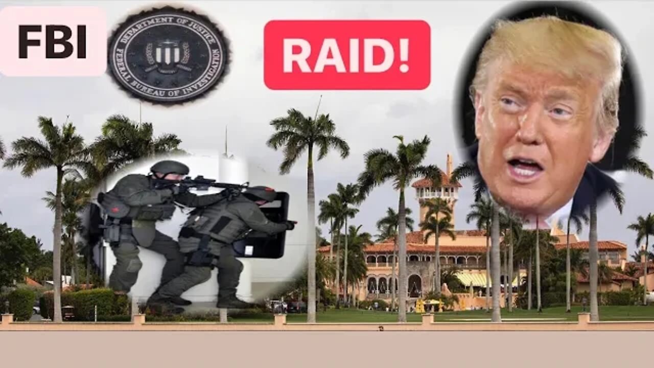 Trump RAIDED by The FBI!