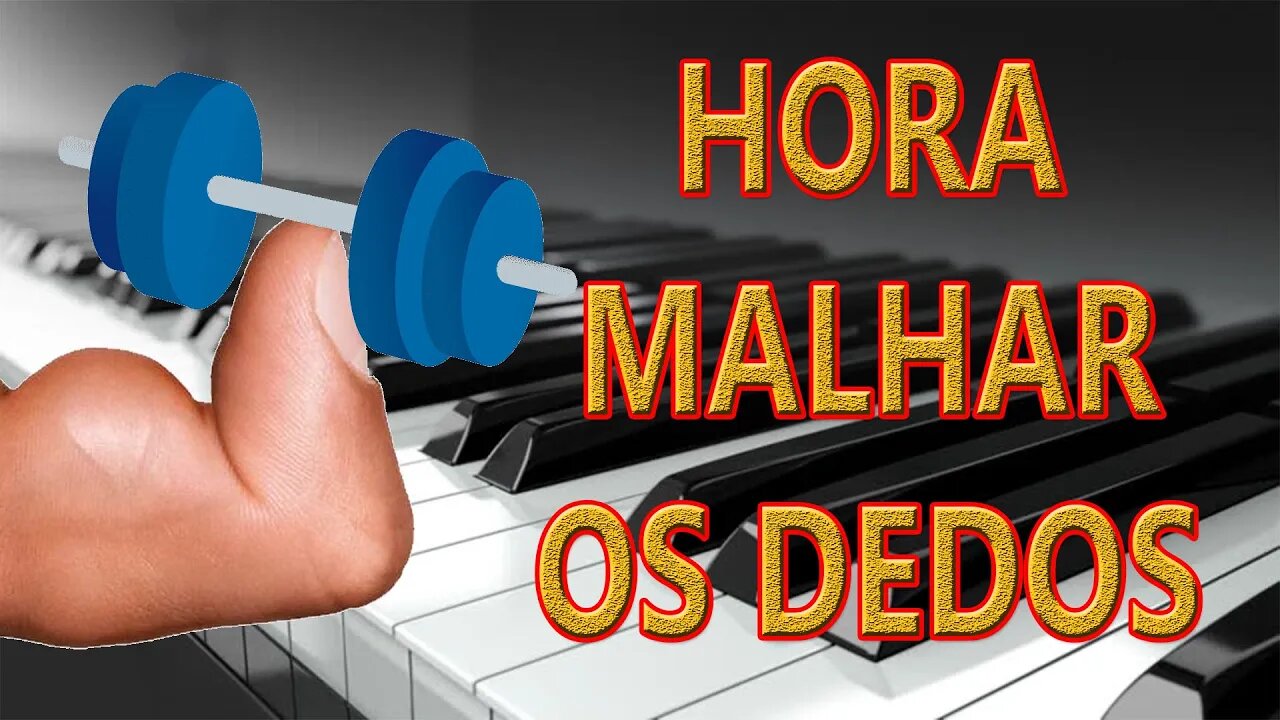 O MELHOR EXERCÍCIO COM MELHOR RESULTADO PARA PIANO E TECLADO