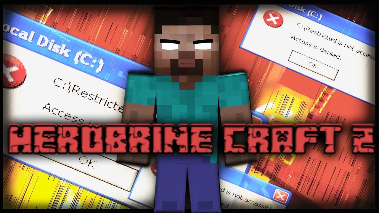 My Hard Drive! | Herobrine Craft 2 Gameplay