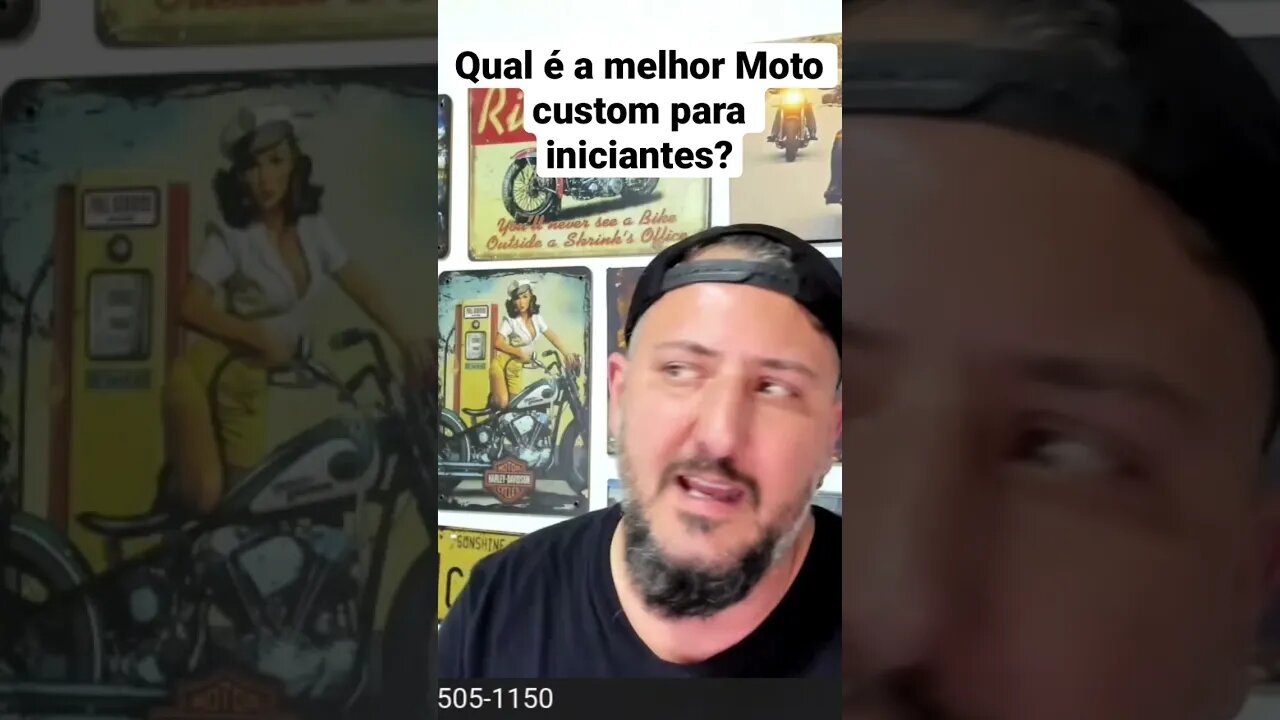 Qual é a Melhor moto Custom para iniciantes?