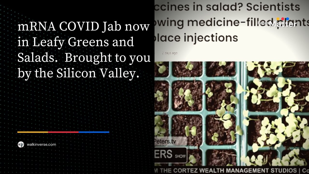 mRNA Jab in Food Supply