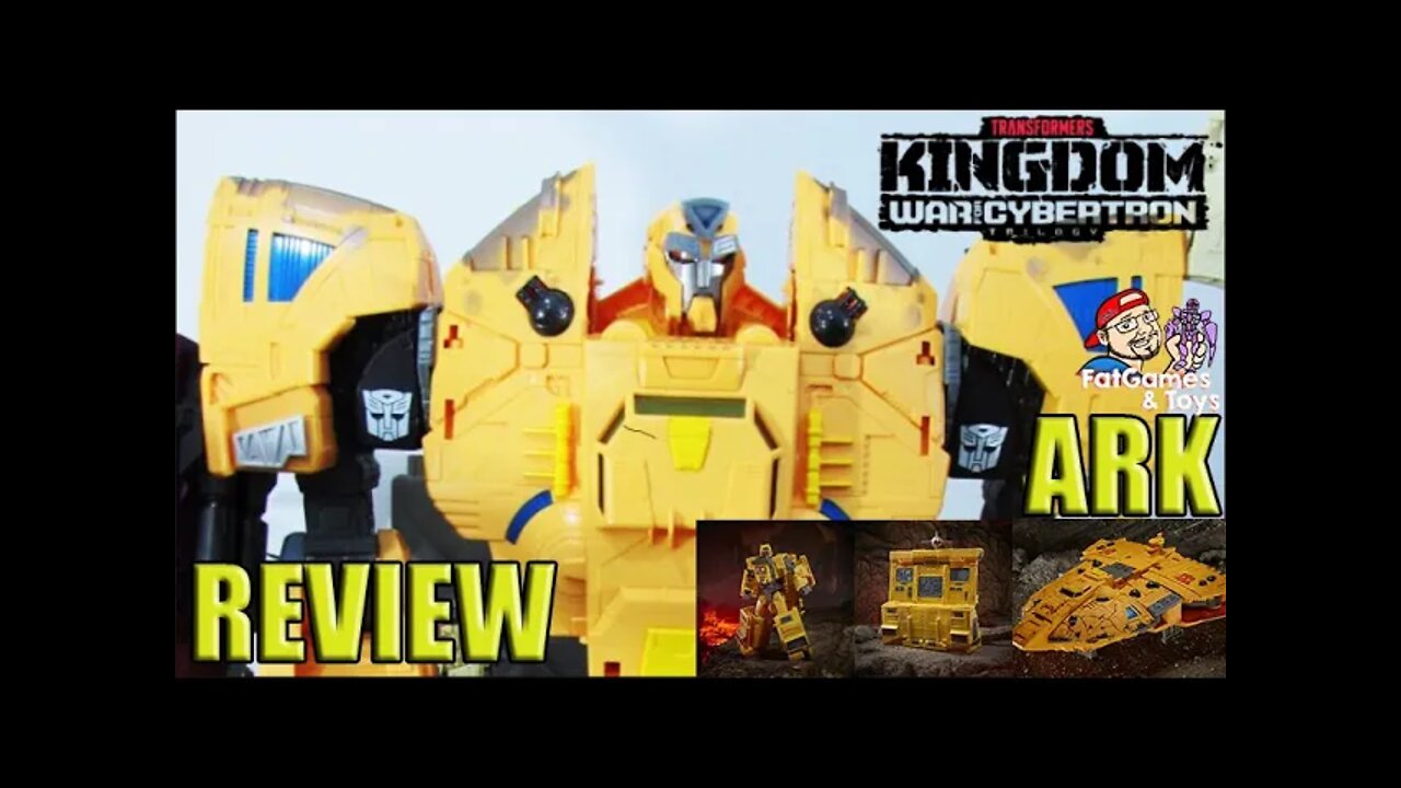 Transformers Kingdom WFC Titan Class Ark Review