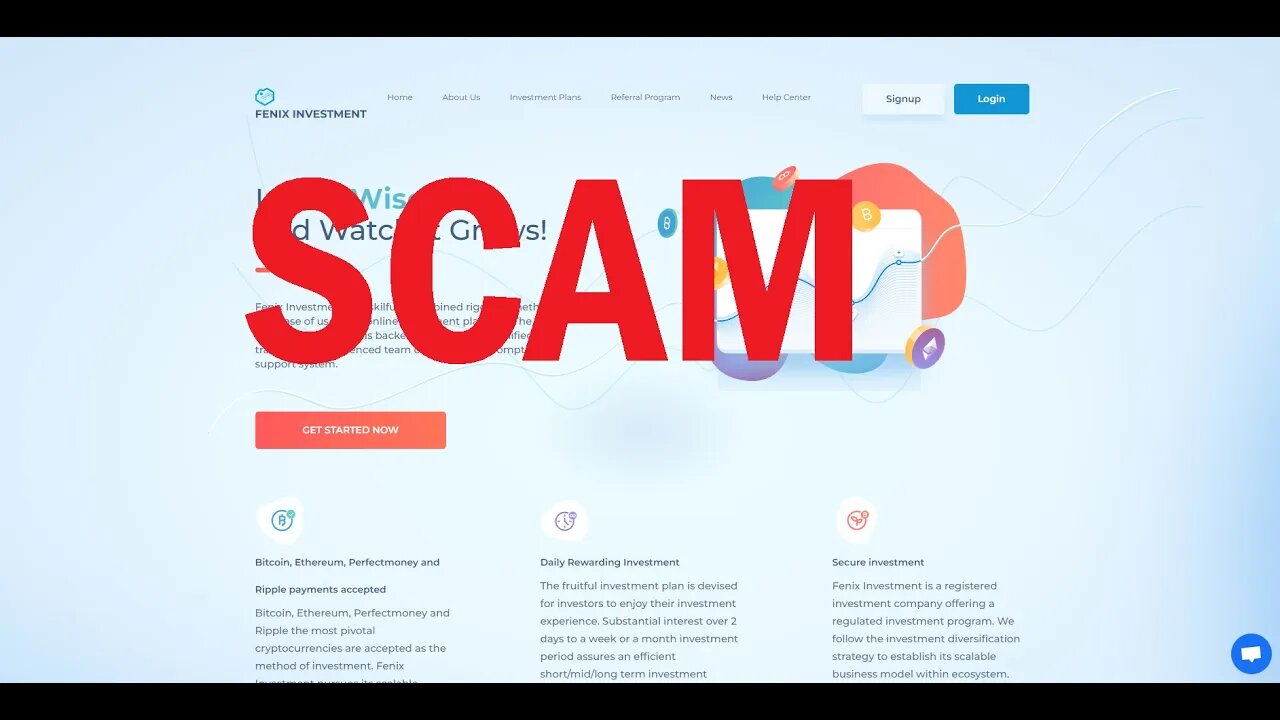 Fenixinvest is a SCAM investing website!