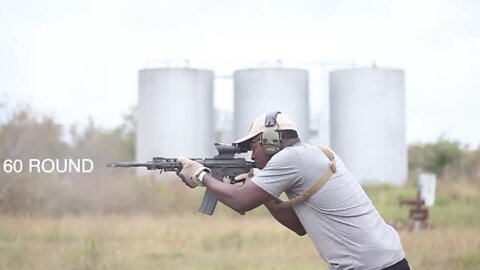 FULLY AUTO 60 Round MAG DUMP w/ 2 VETS ARMS CO. Rifle