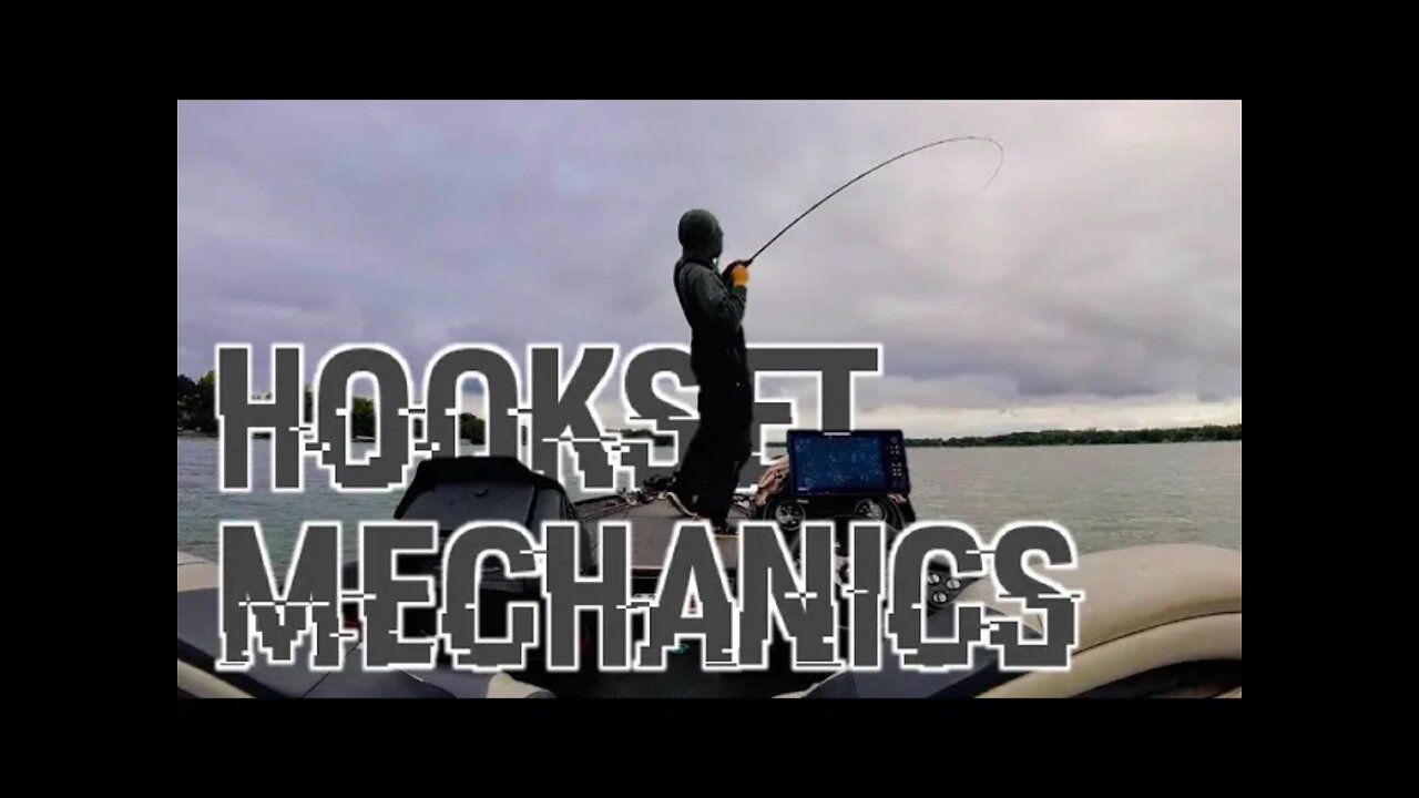 How to SET THE HOOK - The Mechanics of a Hookset