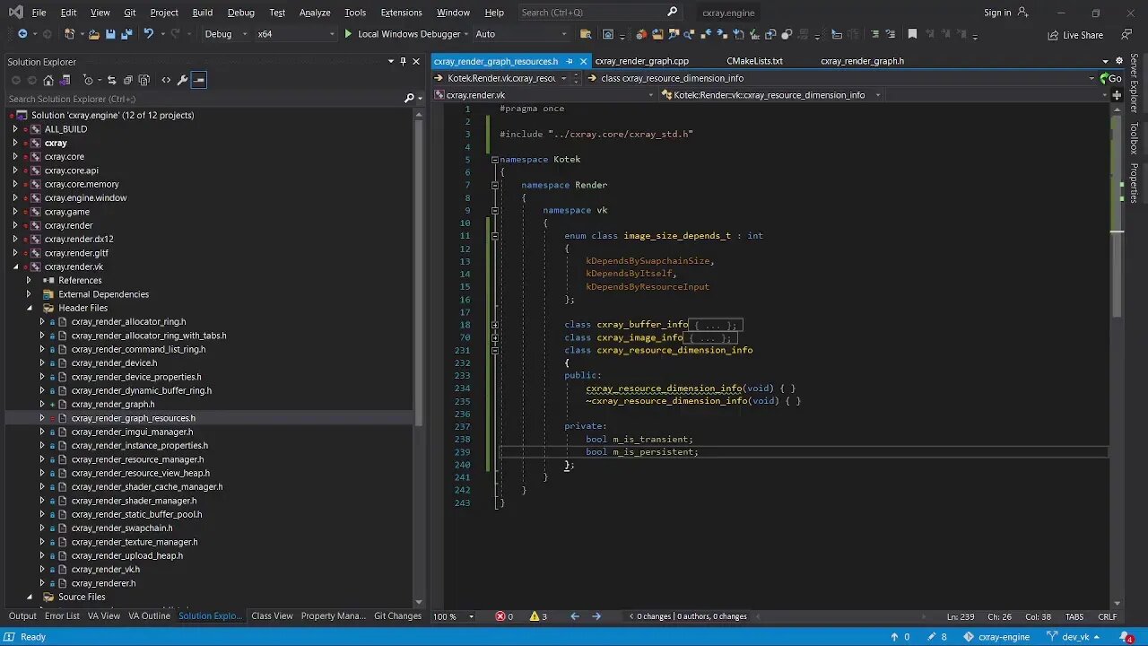 [EN/C++20/Vulkan API/HLSL] Game Engine ep. 12 - frame graph
