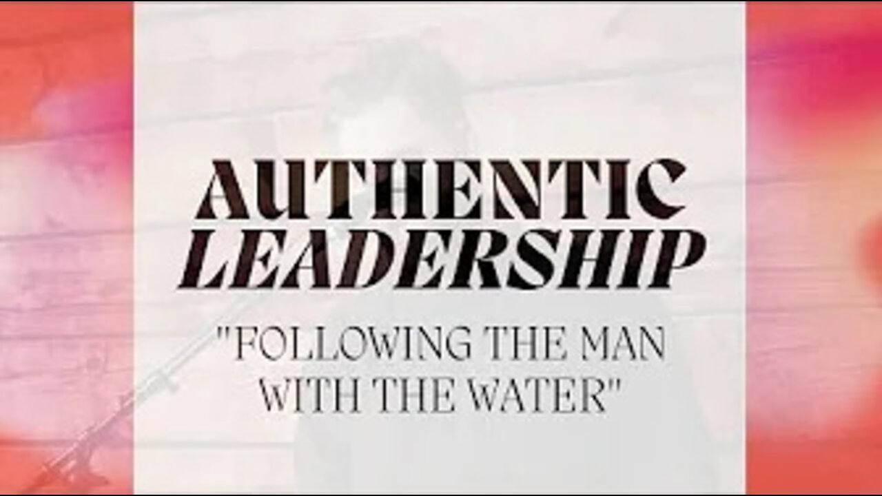 FOLLOW THE MAN WITH THE WATER - Robert Henderson