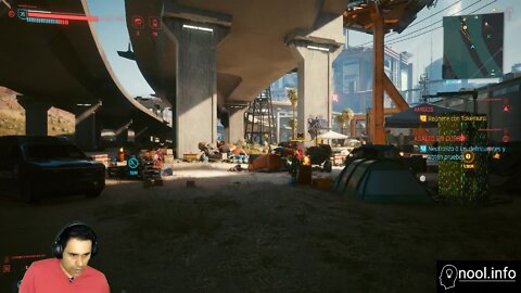 ¡Haciendo ejercicio y jugando Cyberpunk 2077 en nool.info!