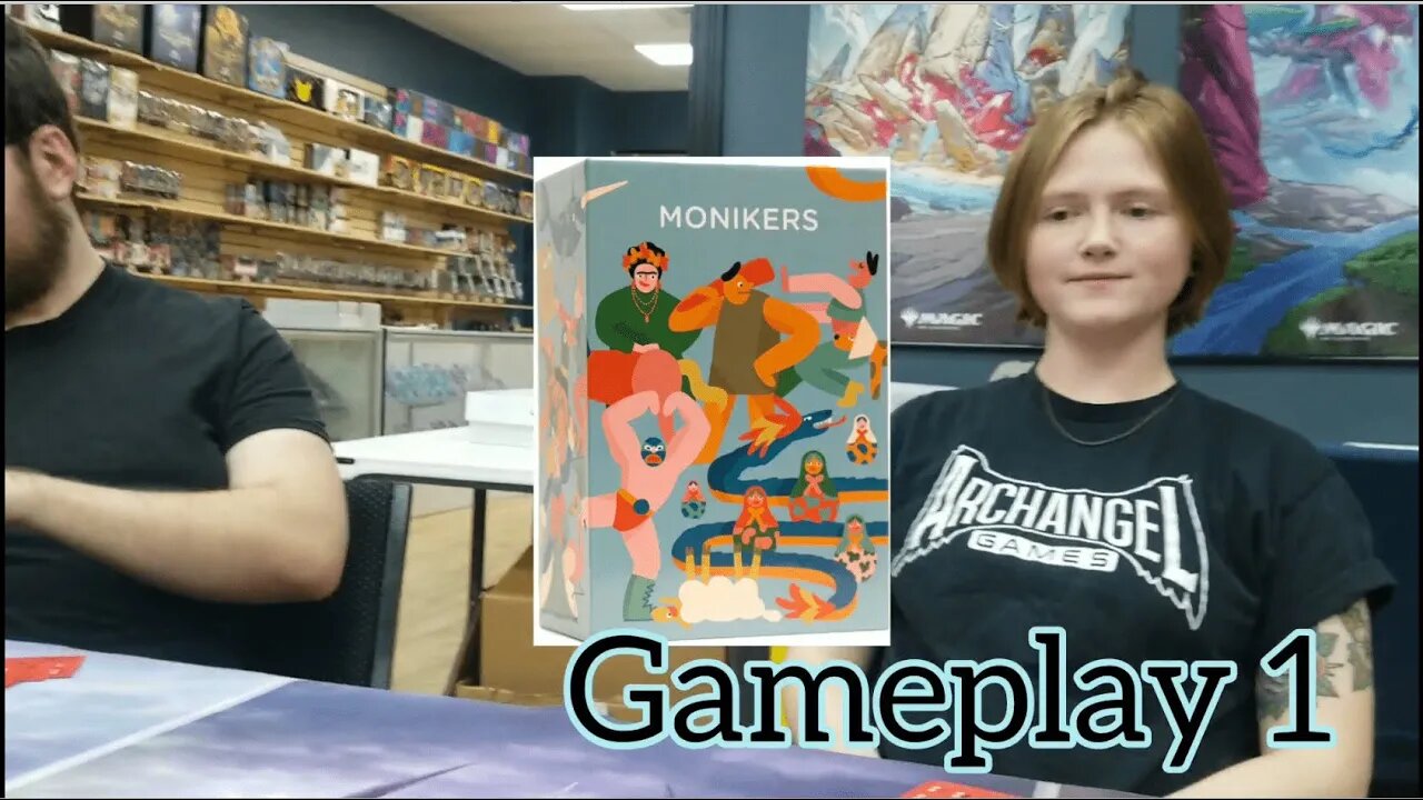 Monikers Gameplay 1 - Guess the Phrase, from 1 Word, from Charades