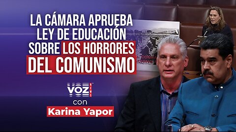 La Cámara aprueba ley de educación sobre los horrores del comunismo