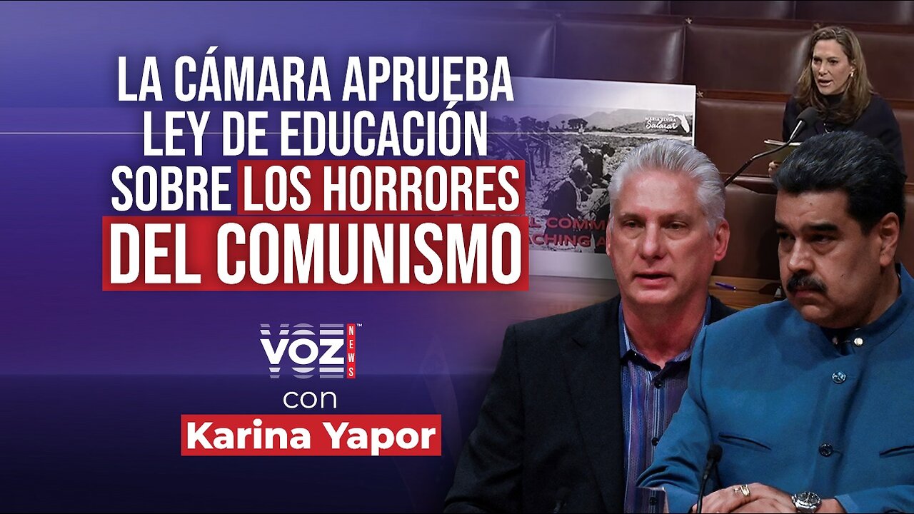 La Cámara aprueba ley de educación sobre los horrores del comunismo