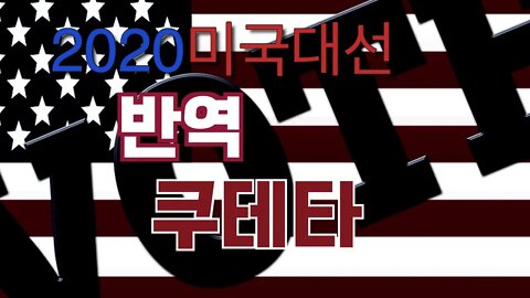 보타이맨의 미국은 지금,2020미국대선 + 반역 쿠테다.