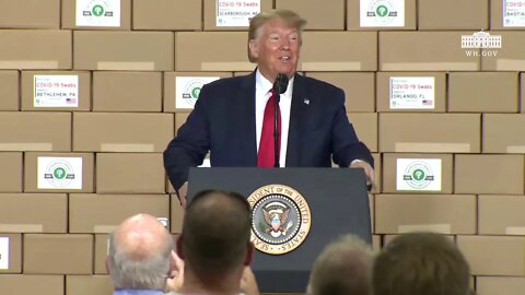 President Trump Delivers Remarks at Puritan Medical Products