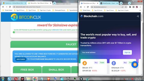 How To Earn 200 Bitcoin Faucet Money Daily At BITCOINCLIX And Withdraw At Blockchain