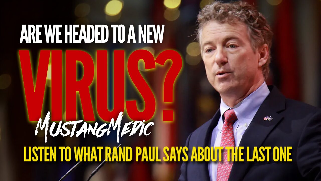 Is a new #virus coming to the #usa #randpaul talks about the last one.